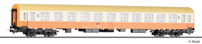 Tillig 75016 - H0 - Personenwagen Halberstadt 2. Kl., DB AG, Ep. V